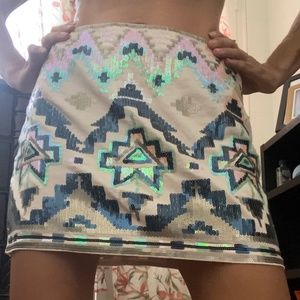 Express Sequence MINI Skirt